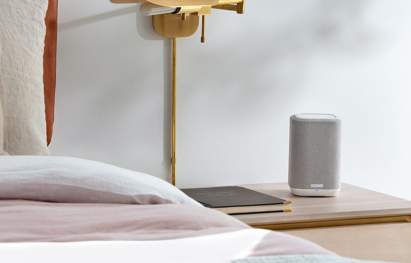 Denon Home 150 Wireless Smart Speaker - Compact Design, Wi-Fi & Bluetooth, HEOS Built-in, Alexa Built-in, Siri & AirPlay 2, Spotify Connect