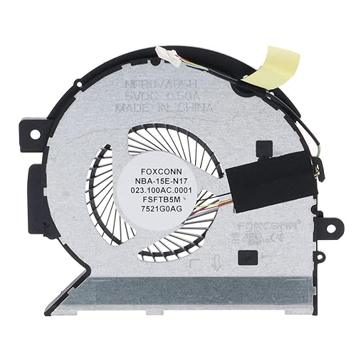 CPU Cooling Fan for HP Envy 15-BP 15M-BP 15-BP010CA 15M-BP012DX 15-BP152WM 15M-BP112DX 15-BP011DX 15M-BP111DX 15-BQ 15M-BQ 15-BQ008CA 15M-BQ121DX