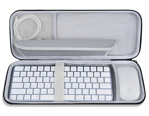 Magic Keyboard Sleeve Case Cover, Hard Storage Case Bag Compatible with Apple iMac 24 inch M4 M3 Magic Keyboard w/Out Touch ID A2449 A2450 A1644