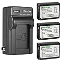 Kastar 3-Pack Battery and AC Wall Charger Replacement for Samsung BP-1030, BP-1130, ED-BP1030 Battery, Samsung NX200, NX210, NX300, NX300M, NX310