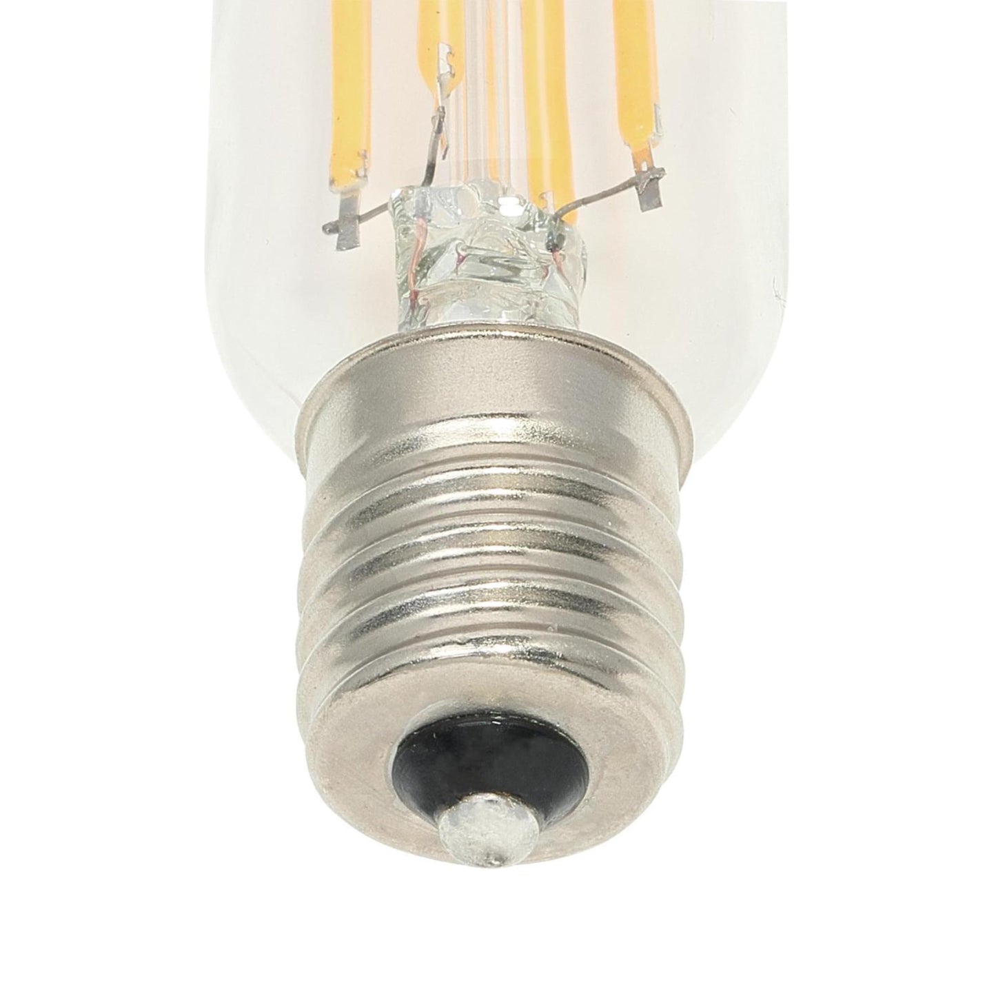 Westinghouse Lighting 5336020 5 Watt (60 Watt Equivalent) T8 Dimmable Clear Filament LED Light Bulb, Intermediate Base, 6 Pack