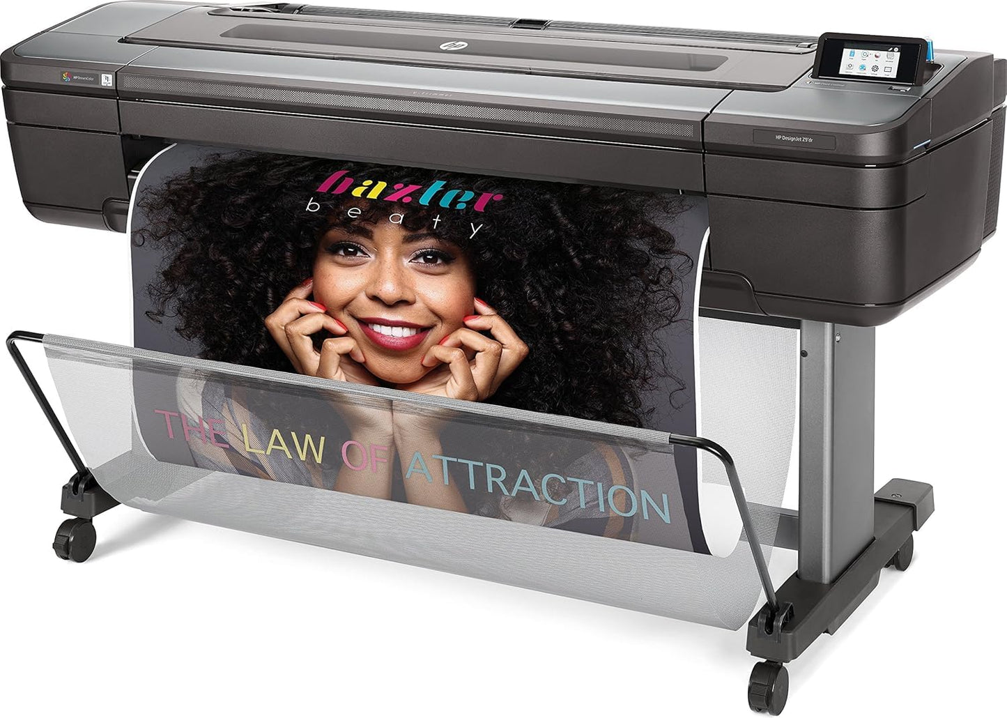 HP DesignJet Z9+ 44-in Postscript Large Format Printer, 2400 x 1200 dpi, 9-Color Pigment Ink System, High-Speed Graphic & Photo Printing, Gigabit