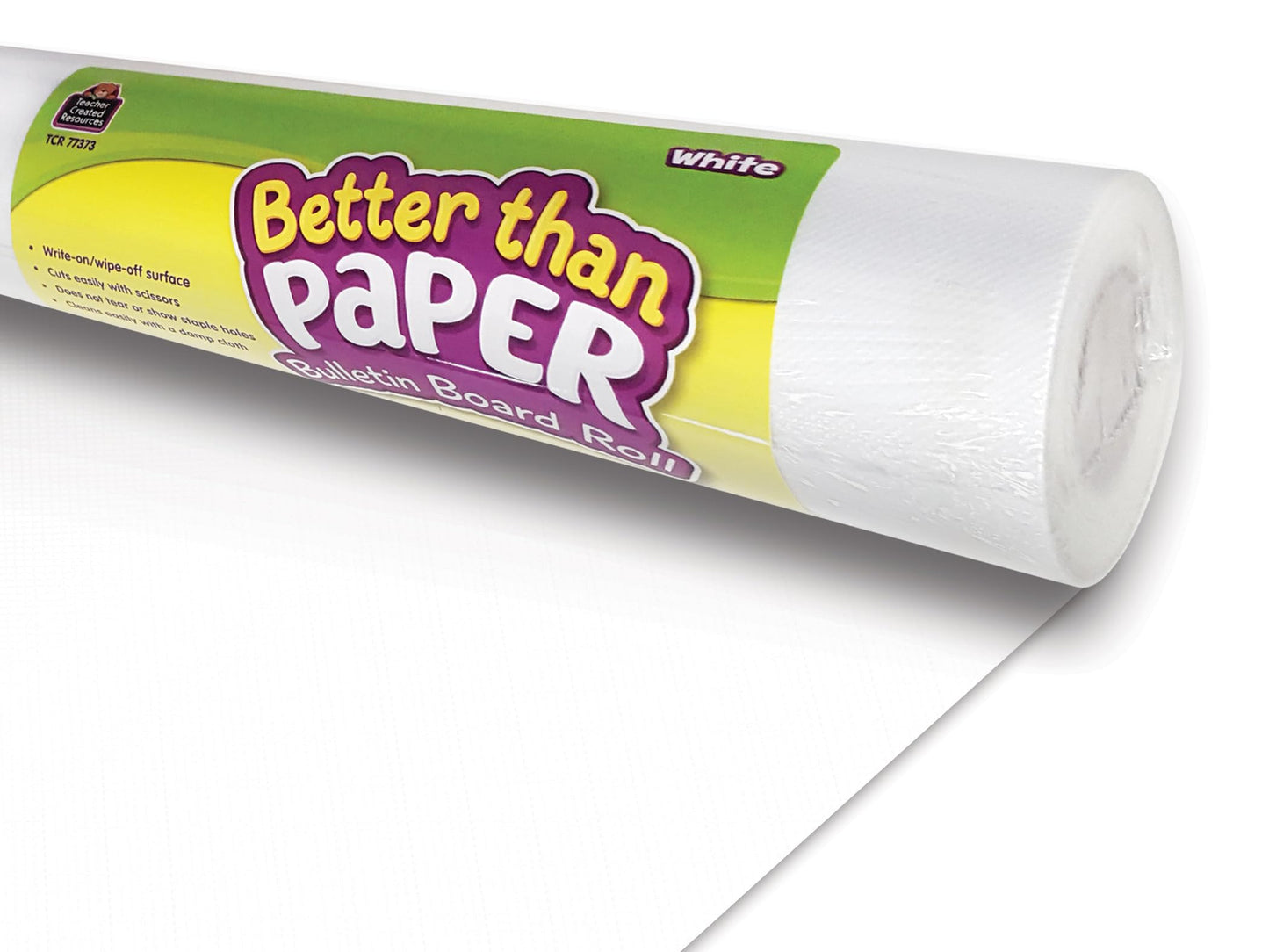 Teacher Created Resources White Better Than Paper Bulletin Board Roll (TCR77373)