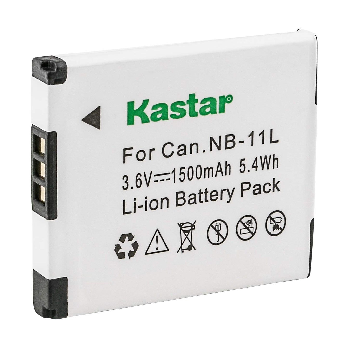 Kastar 2pack Lithium-Ion Battery and AC/DC Battery Charger Kit Replacement for Canon NB-11L NB-11LH and Canon IXUS 175 IXUS 177 IXUS 180 IXUS 185 IXUS
