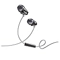 TCL SOCL100BK Socl 100 in-Ear Earbuds Wired Headphone with Passive Noise Isolation and Built-in Mic - Phantom Black