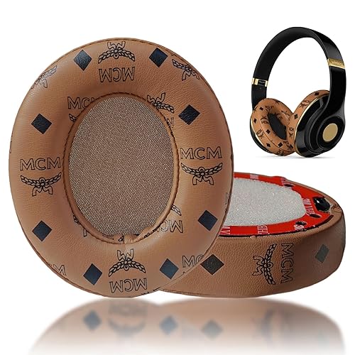 Replacement Ear Pads for Beats Studio 3 Studio 2 Wired/Wireless (Model B0501,B0500) Headphones, Studio 3.0 Earpads with Protein Leather Ear Muffs