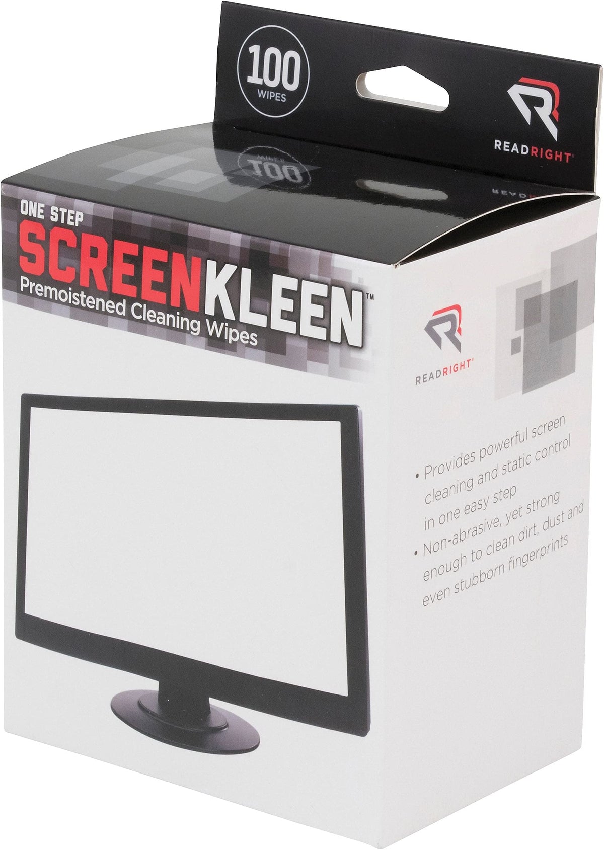 Read Right Screen Cleaner Wipes for Electronics, TV or Laptop (RR1309)