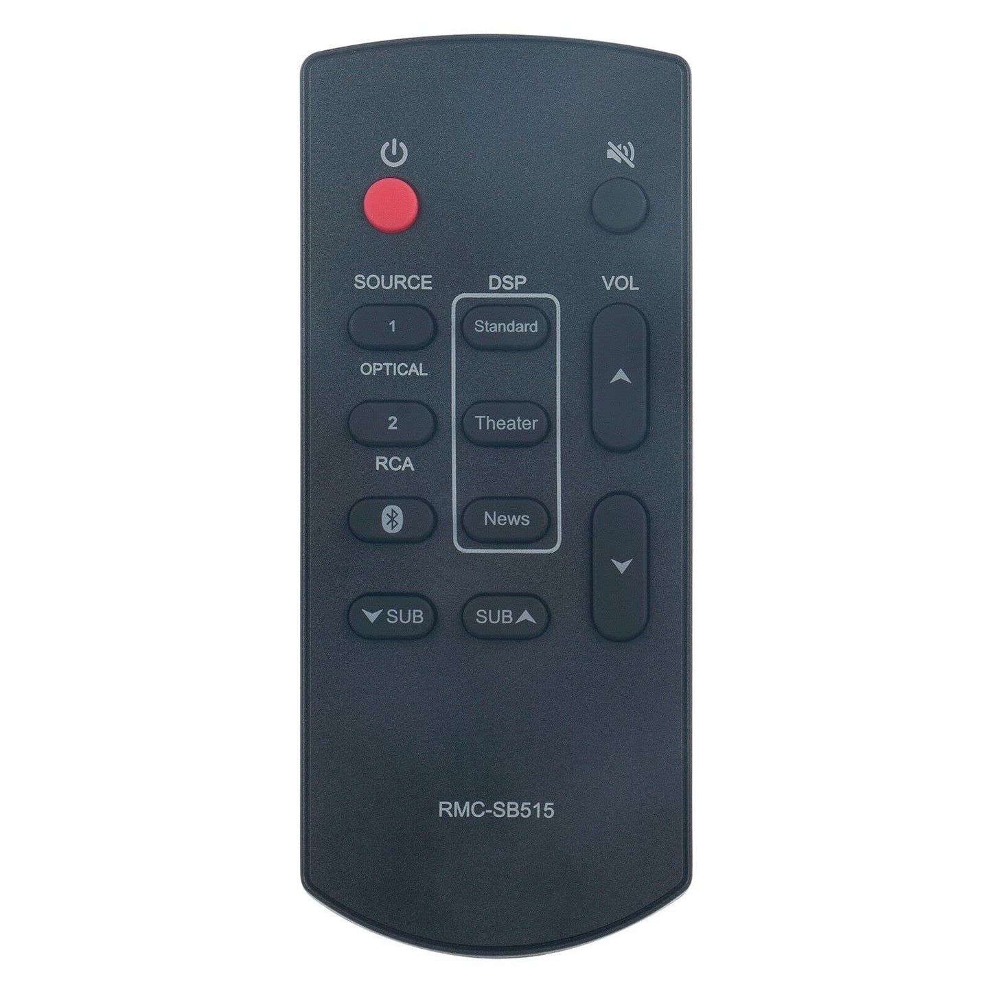 RMC-SB515 SoundBar Replace Remote Control for Insignia Sound Bar NS-SB515 NSSB515 Speaker