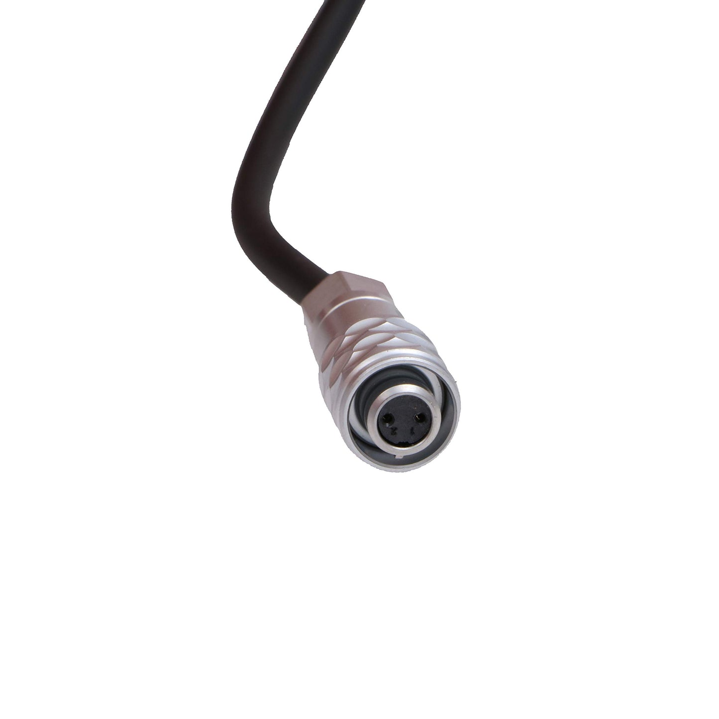 Uonecn Power Cable for Blackmagic Pocket Cinema Camera BMPCC 4K Weipu 2 pin Female to Right Angle DC Gold Mount V Mount Battery Coiled Cable