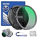 NEEWER 52mm CPL Filter with Lens Cap, Ultra Thin Circular Polarizing Filter, Nano Coating, HD Optical Glass for Camera Lens, Reduces Reflection