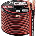 Install Link 16 AWG Gauge Speaker Wire (OFC) Cable Stereo, Car or Home Theater (100 Feet)