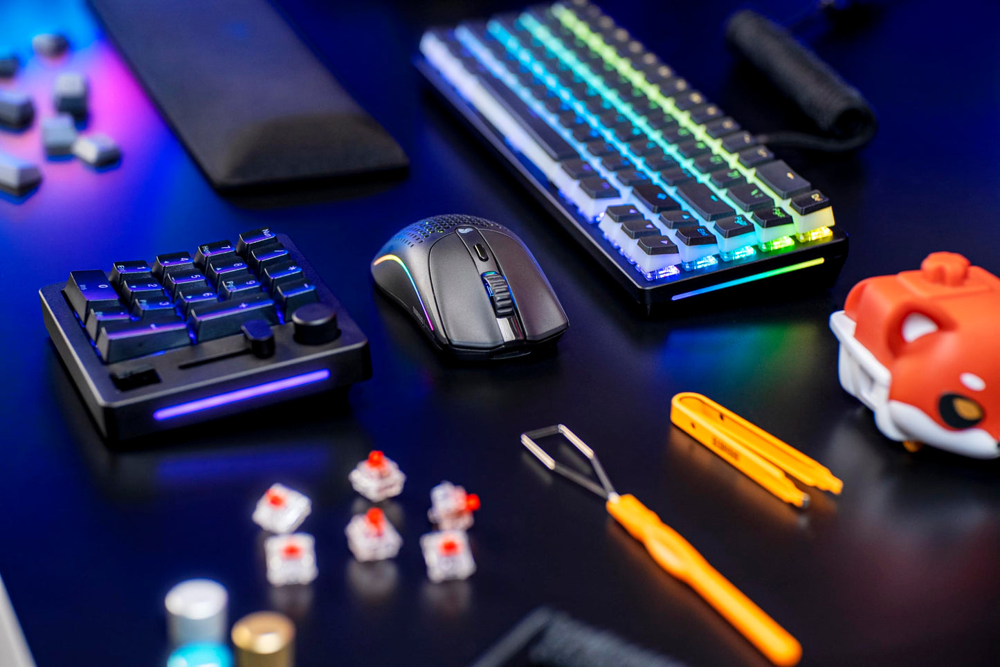 Glorious Gaming Model O 2 Wireless Gaming Mouse - Hybrid 2.4GHz & Bluetooth Wireless, 68g Superlight, Long Battery Life, 26k BAMF 2.0 Sensor, RGB