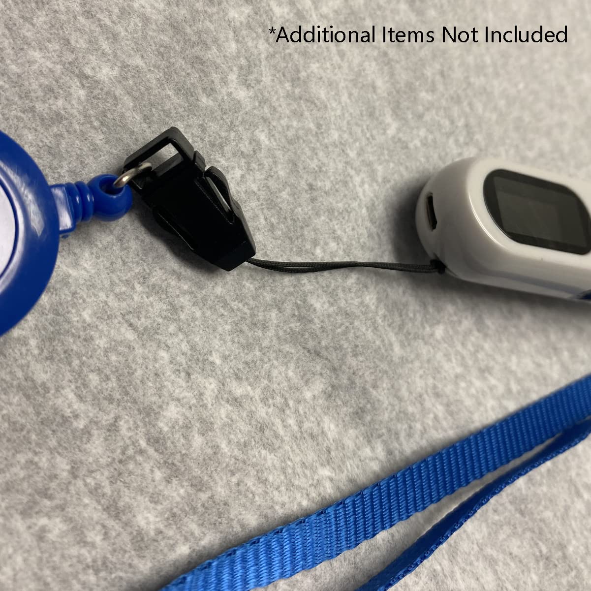 Specialist ID 5 Pack - Quick Release Detachable Loop String Connector - Buckle Snap Adapter to Lanyard or Straps for USB Flash Drive, Cell Phone