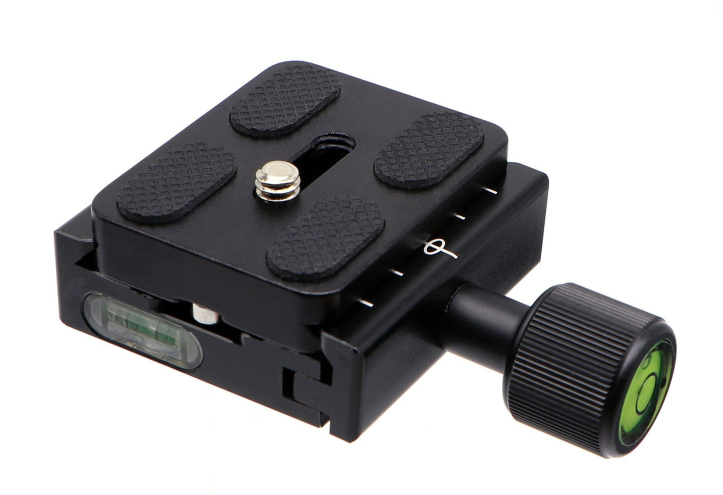 HITHUT 50mm Universal Screw Knob Quick Release Clamp with 50mm Quick Release Plate Set Compatible with Arca-Swiss Standard Tripod Monopod Ball Head