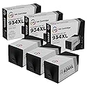 LD Products Remanufactured C2P23AN 934XL Replacement for 934XL Ink Cartridges for HP Printers High Yield for Use with OfficeJet 6812 6815