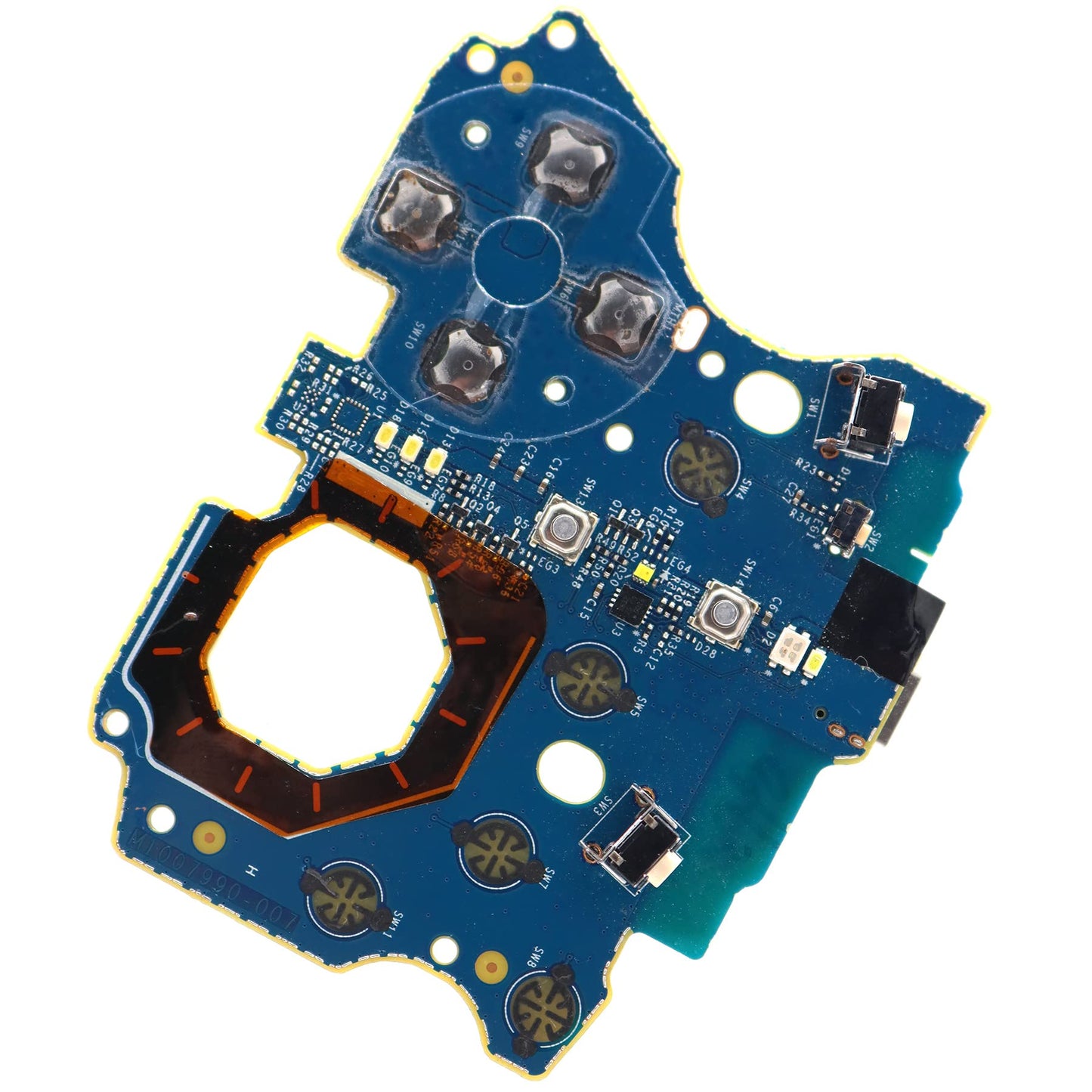 Deal4GO Bottom Daughterboard USB-C Power RB LB Second Circuit Board PCB M1007990 replacement for Xbox one Elite series 2 controller 1797 motherboard