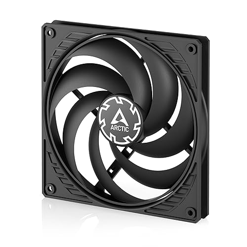 ARCTIC P14 Slim PWM PST - PC Fan, 140mm Case Fan, with PWM Sharing Technology (PST), Pressure-optimised, Quiet Motor, Computer, Extra Slim, 150-1800