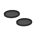 1PAIR 6.5 INCH CAR SPEAKER WOOFER STEEL MESH GRILL W/ SPEED CLIPS SCREWS GT-6.5 - BLACK