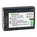 Kastar 1-Pack NP-FH50 Battery 7.4V 1200mAh Replacement for Sony NP-FH30, NP-FH40, NP-FH50, NP-FH70, NP-FH100 Battery, Sony AC-VQH10, BC-TRV, BCTRV