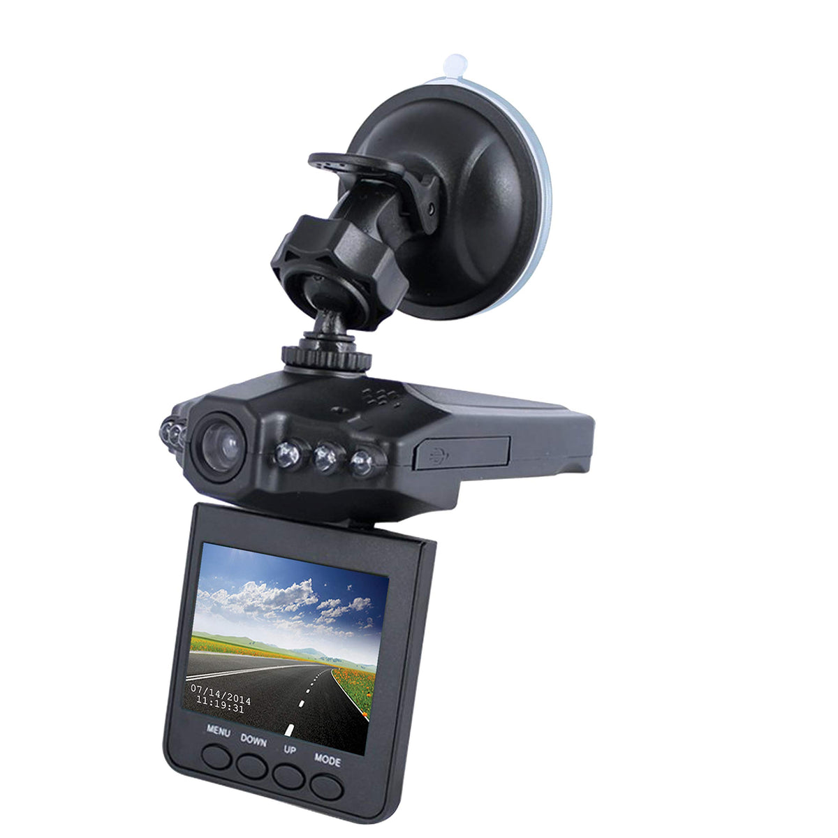 Dash Cam Pro As Seen On TV Black Portable HD Video/Audio Recorder