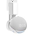 ZUOLACO Wall Mount Holder for Echo Dot 5th Generation, Outlet Hanger Stand for Echo Dot (5th & 4th Gen), Space-Saving Dot Accessories with Built-in