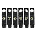 Spartan Power Heavy Duty Storage Straps, 1" X 7" Electronics Cord Holder Organizer for Office Organization and Cable Storage (6 Pack)