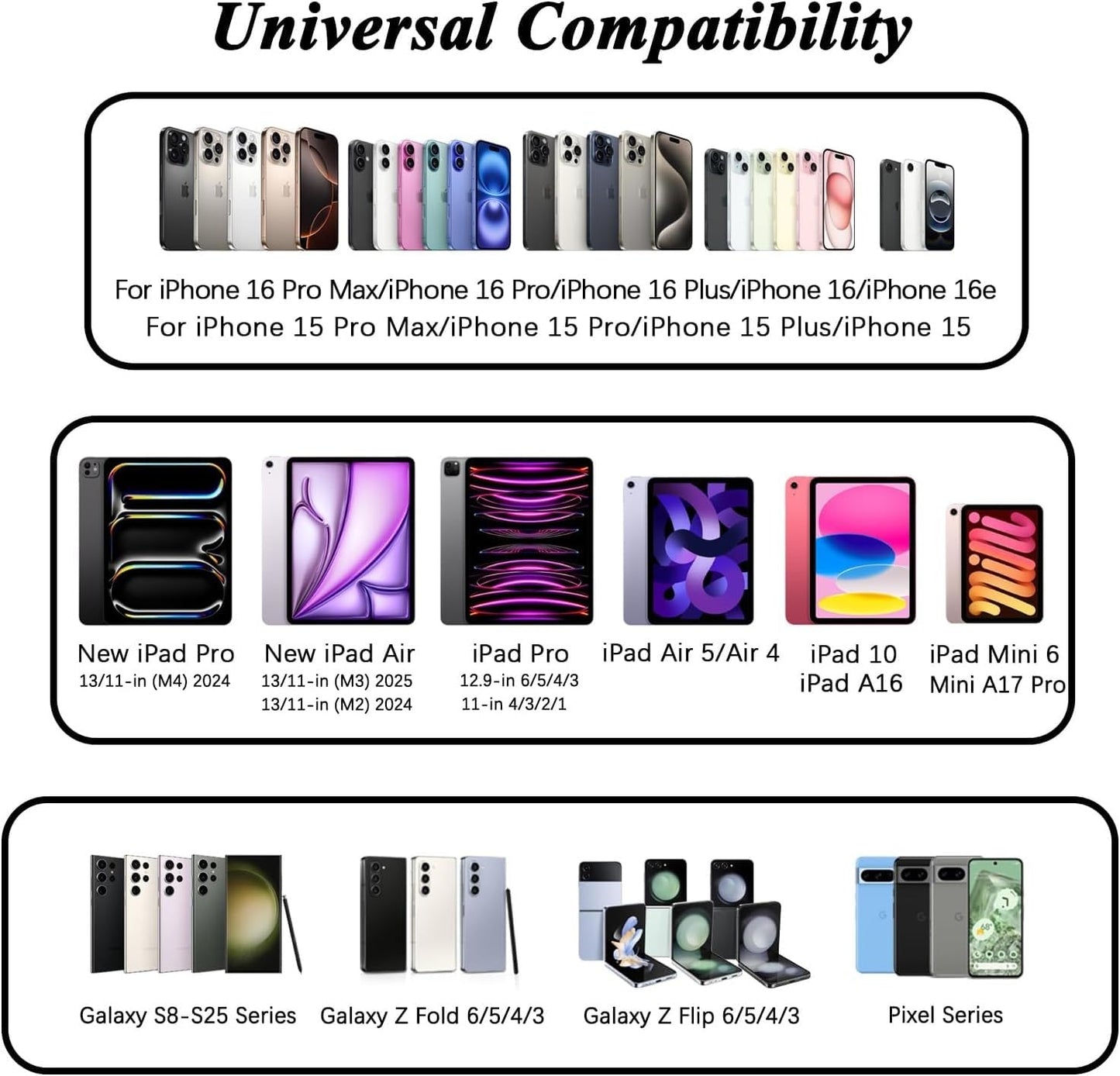 iPhone 16 15 Charger Fast Charging, USB C Charger Block with Long USB C Charging Cable Cord for iPhone 16 Pro Max/16 Pro/16 Plus, 15 Pro Max/15
