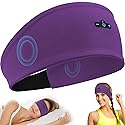 TOPIEI Sleep Headphones Bluetooth Headband for Side Sleeper, 17 Hours Playtime Headband Headphones with HD Stereo Speakers for Workout,Running,Yoga…