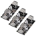 AITRIP 3PCS PD65W Fast Charging Module, 5V3A 9V3A 12V3A 20V3.25A to USB C PD3.1 QC3.0 Charging Circuit Board for Phone Fast Charging (with DC 5.5X2.5…