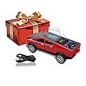 Mesayra Pickup Truck Bluetooth Speaker, Mini Portable Car Sound System with FM Radio, USB Playback, Hands-Free Call, LED Display, Ideal Gift for Men