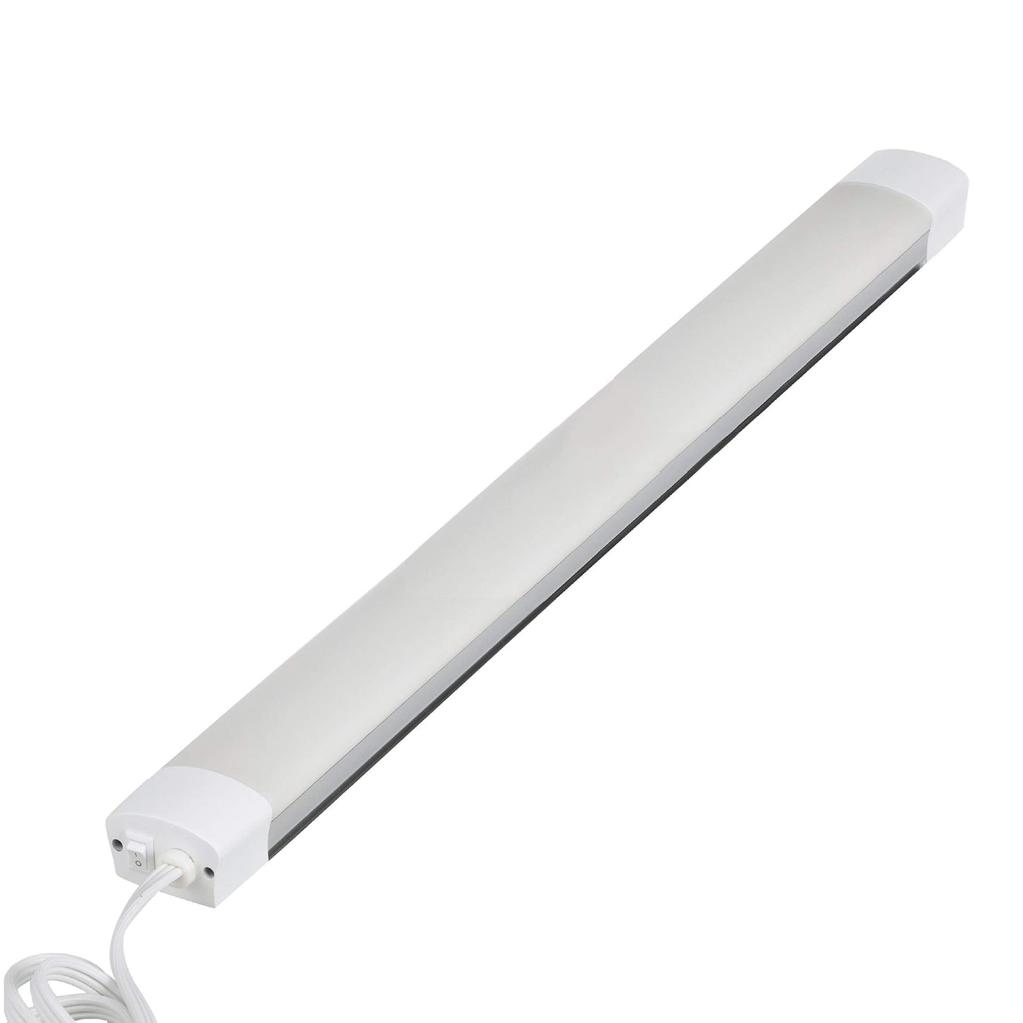 Good Earth Lighting 24-Inch Under Cabinet Light - LED Light Bar - Linkable Outlet - Under Counter Lighting - Damp Location - 2000 Lumens - 4000K