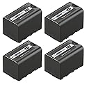 Kastar 4-Pack Battery Replacement for Panasonic AG-VBR59 AG-VBR59G, AG-VBR89 AG-VBR89G, AG-VBR118 AG-VBR118G, VW-VBD29, VW-VBD58 VW-VBD58PPK