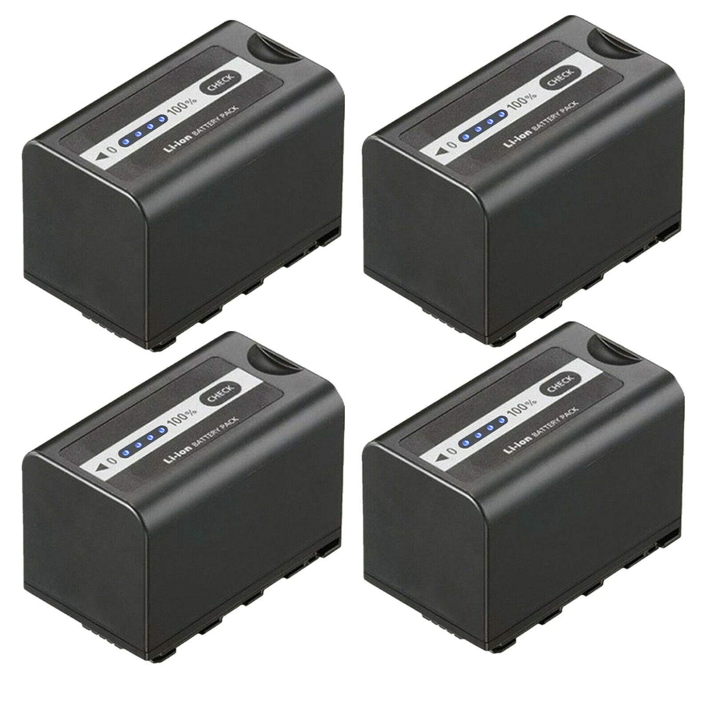 Kastar 4-Pack Battery Replacement for Panasonic AG-VBR59 AG-VBR59G, AG-VBR89 AG-VBR89G, AG-VBR118 AG-VBR118G, VW-VBD29, VW-VBD58 VW-VBD58PPK