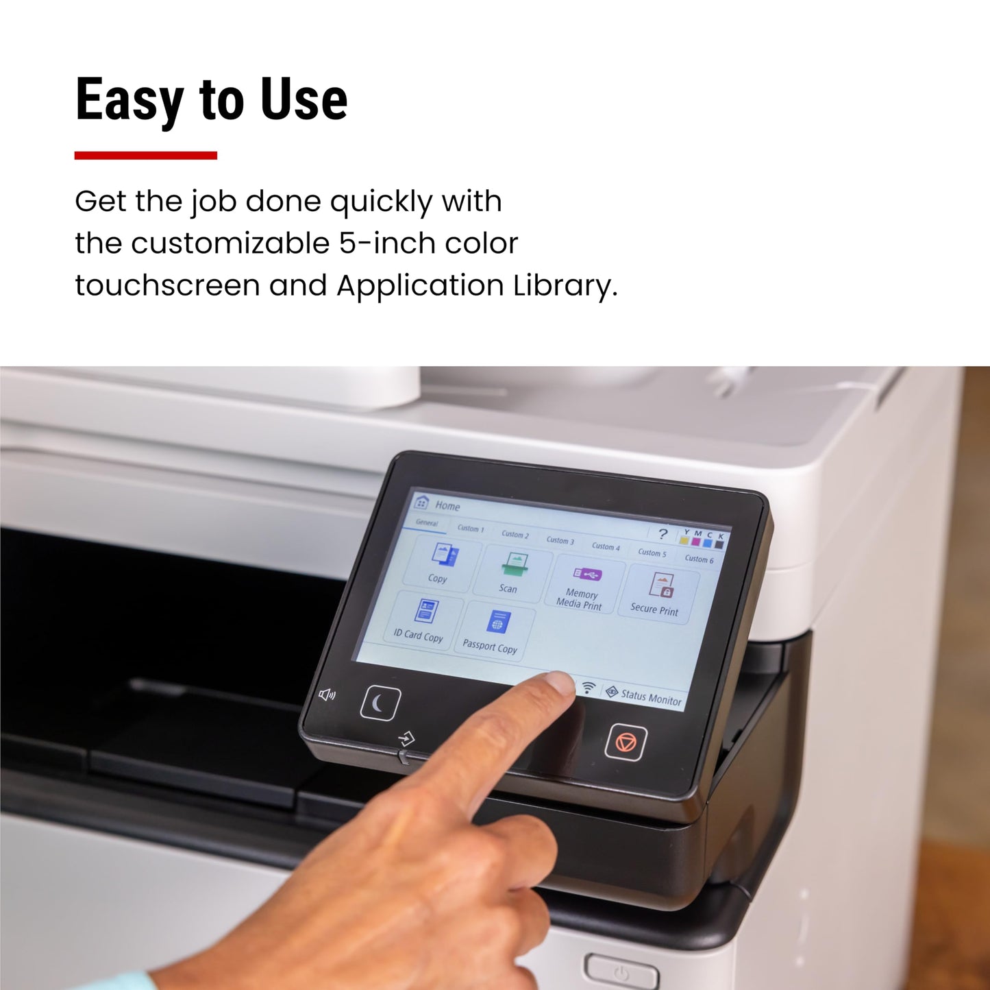 Canon Color imageCLASS MF753Cdw II - Wireless Duplex Laser Printer, All-in-One with Scanner, Copier, Fax, Auto Document Feeder, 3 Year Limited