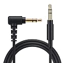 EARLA TEC Replacement Aux Cable Cord,Extension 3.5mm Wire Compatible with Sony WH-1000XM5 WH-1000XM4 WH-1000XM3 WH-H900N MDR-XB950BT WH-H800 MDR-10R
