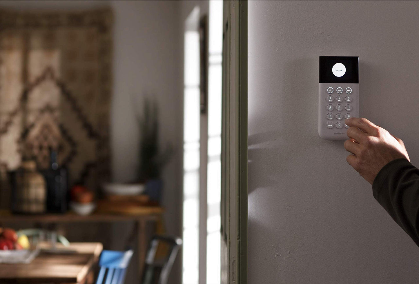 SimpliSafe Wireless Keypad - Touch-to-Wake Technology - Compatible with The Home Security System (New Gen) (Renewed)