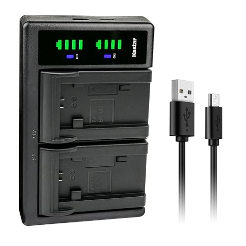 Kastar LTD2 USB Battery Charger Replacement for Canon BP-708 BP708, BP-709 BP709, BP-718 BP718, BP-727 BP727, US 6055B002 Battery, Canon CG-700 CG700