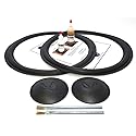 Complete Infinity 15" Speaker Foam Surround Edge Repair Kit - 2 Speaker Kit - 2 Inf. dust caps - Compatible with Infinity SM150, SM152, SM155