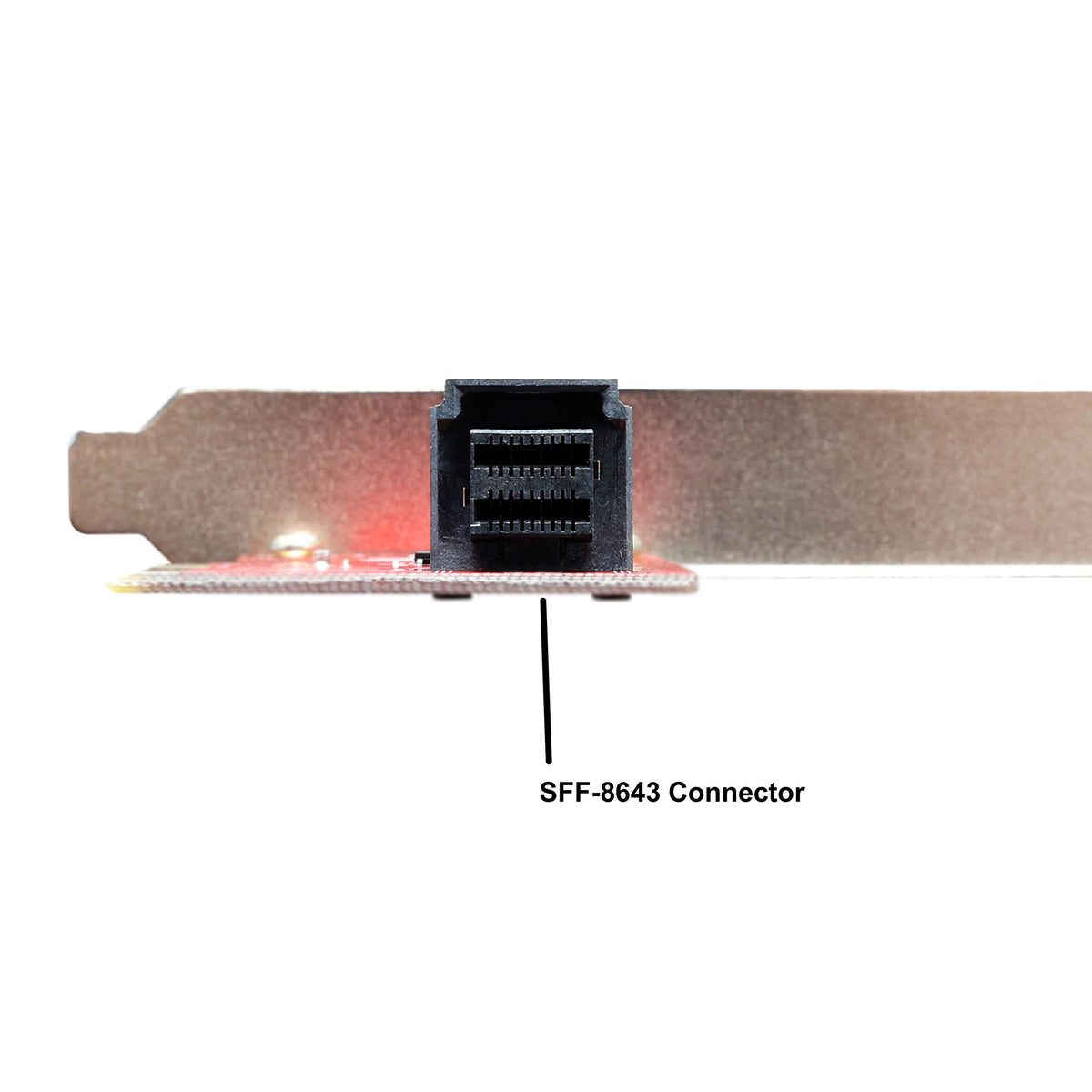 Syba IOCrest SI-PEX40119 2.5" NVME U.2 SFF-8639 to PCI-e 3.0 x4 Adapter Card with U.2 to miniSAS Cable