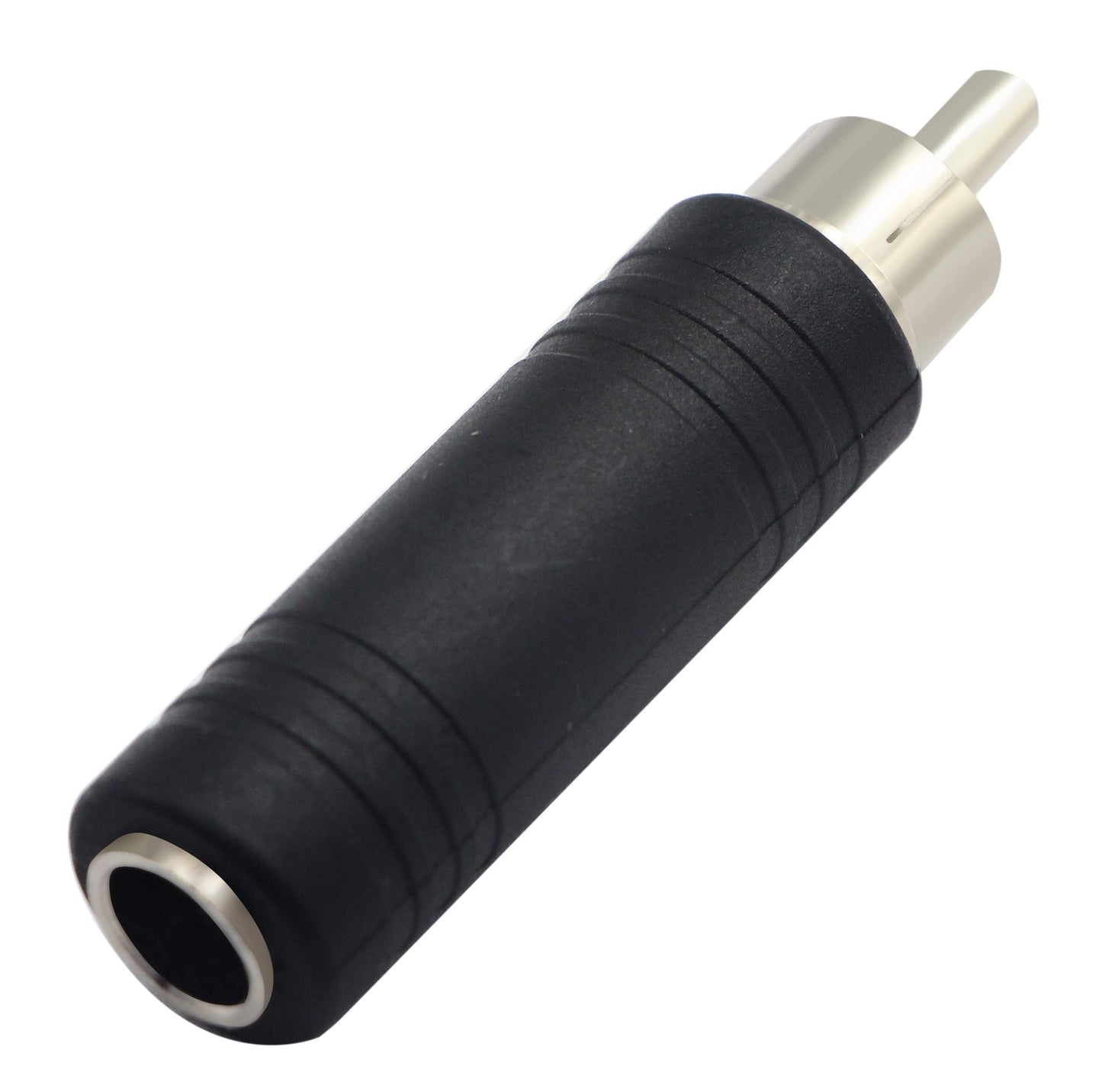 zdyCGTime 6.35mm to RCA Adapter RCA Male Plug to 6.35mm 1/4 Inch Mono Female Audio Mic Plug Adapter Jack Converterr (5 Pack)