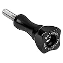 Fotodiox GoTough 35mm Black Metal Thumbscrew Compatible with GoPro HERO3, HERO3+, HERO4, HERO5, HERO6, HERO7 2-Prong Mounting System Pro