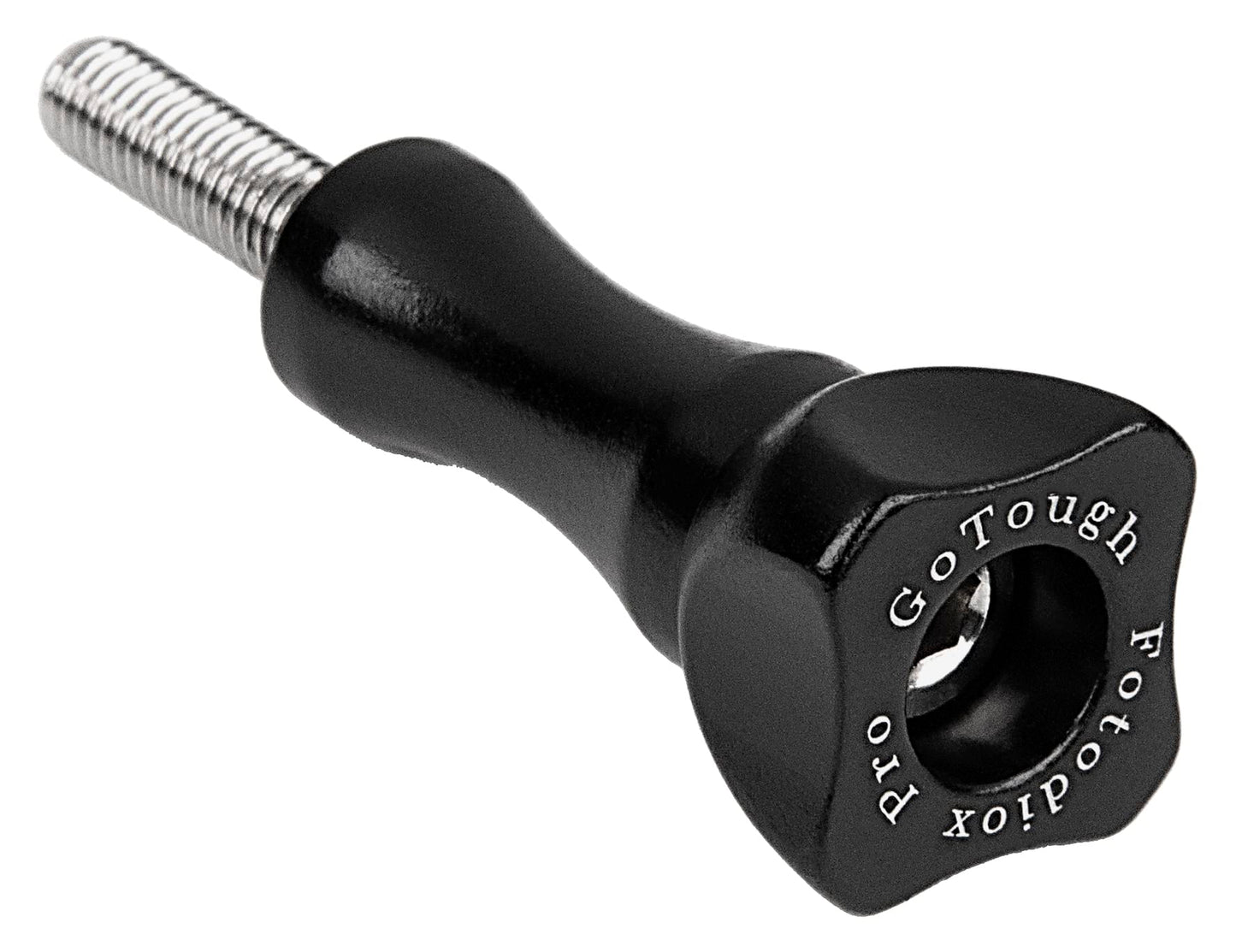 Fotodiox GoTough 35mm Black Metal Thumbscrew Compatible with GoPro HERO3, HERO3+, HERO4, HERO5, HERO6, HERO7 2-Prong Mounting System Pro