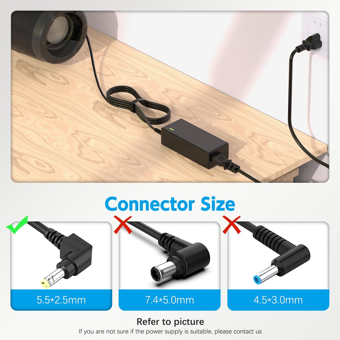19V Charger Compatible with JBL Boombox 2, Boombox 1 Wireless Bluetooth Speaker; Xtreme, Xtreme 2, Xtreme Portable, Extreme, Extreme 2, Boost TV…