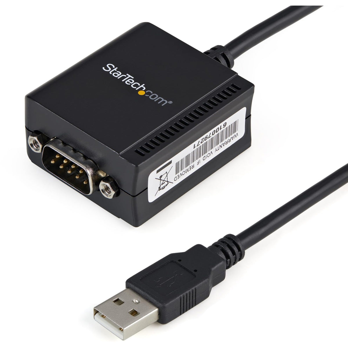 StarTech 6ft 1-Port FTDI USB to Serial RS232 Adapter, TAA (ICUSB2321F)