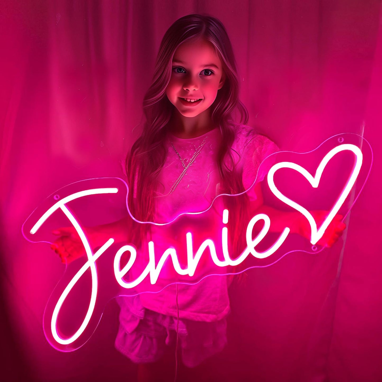 CULISER Custom LED Neon Name Sign Personalized Neon Lights Sign for Bedroom Wedding Birthday Party Home Game Room Decor Neon Signs for Wall Decor