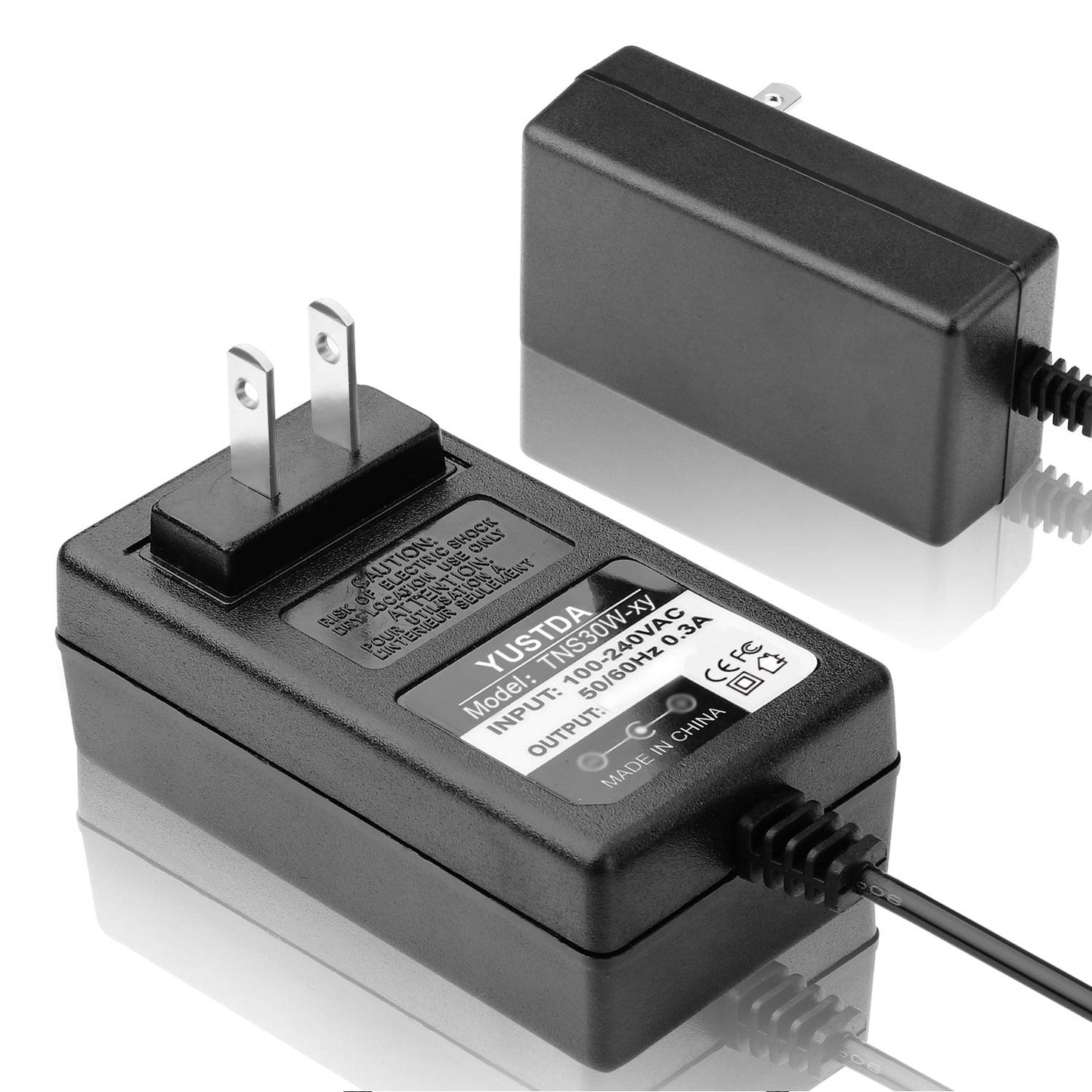 AC Adapter Power Charger Cord for Audiovox D1708 D1788 D1917 D8000 D1888 D1812