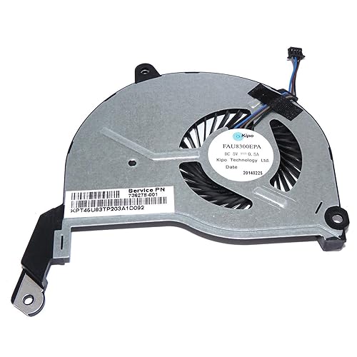 New CPU Cooling Fan for HP Pavilion 15-N011NR 15-F387WM 15-N037CL 15-N211DX