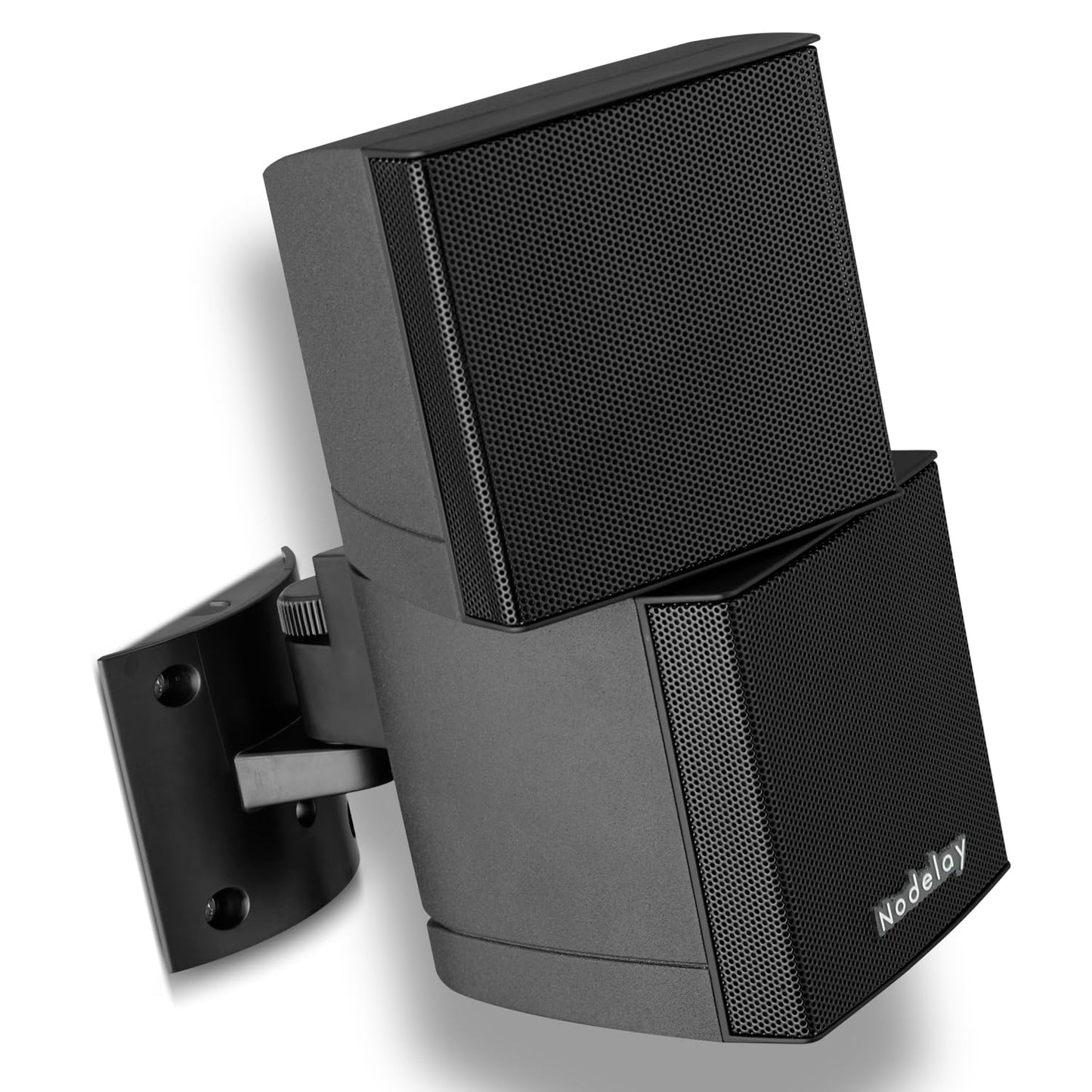 Nodelay AM18 Wall Mount Passive Speaker, 360° Rotation Direct/Reflected Surround Sound, Airflow Bass Group, High Output in Small Size, Perfect