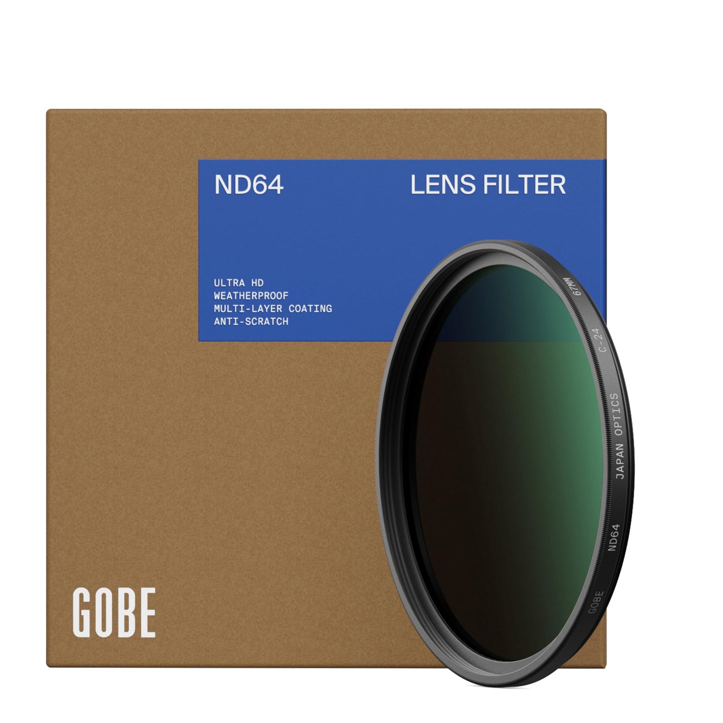 Gobe 67mm ND64 (6 Stop) ND Lens Filter