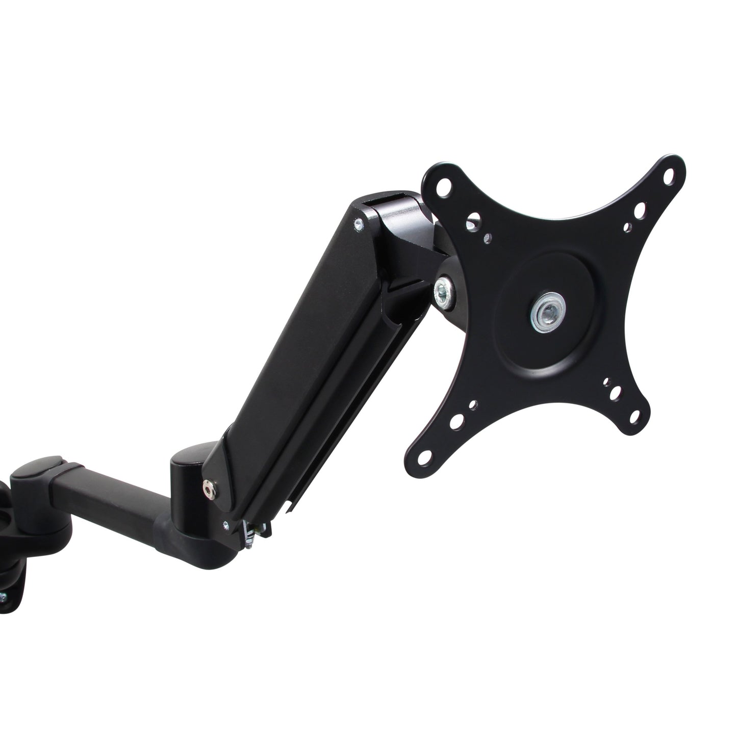 Pegasus Dual LCD/LED Monitor Full Aluminum Gas Spring Arms Height Adjustable Universal 2 Screen Wall Mount